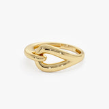 14k Gold Modern Knot Ring Ferkos Fine Jewelry