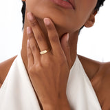 14k Gold Geometric Band Ferkos Fine Jewelry