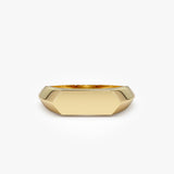 14k Gold Geometric Band 14k Gold Ferkos Fine Jewelry