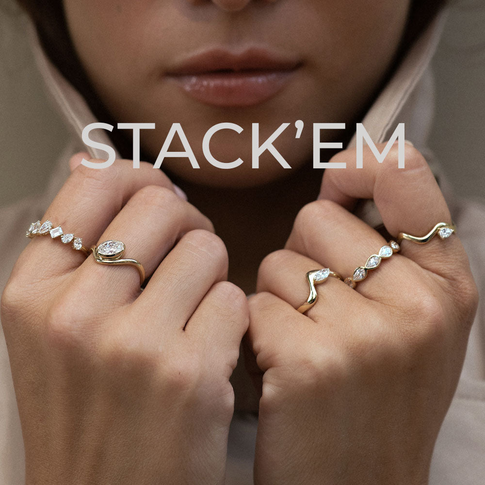 Stack'em. Stackable rings.