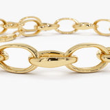 14K Gold Oval Link Chain Bracelet - 9x5.5 MM Ferko's Fine Jewelry