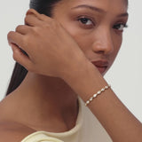 3.60 ctw 14K Gold Marquise Lab Grown Diamond Bezel Tennis Bracelet video