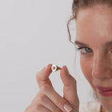 14K Gold Ruby Signet Band