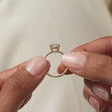 2.00 Ctw 14k Cushion Cut Lab Grown Diamond Engagement Ring - Evianne Ferkos Fine Jewelry