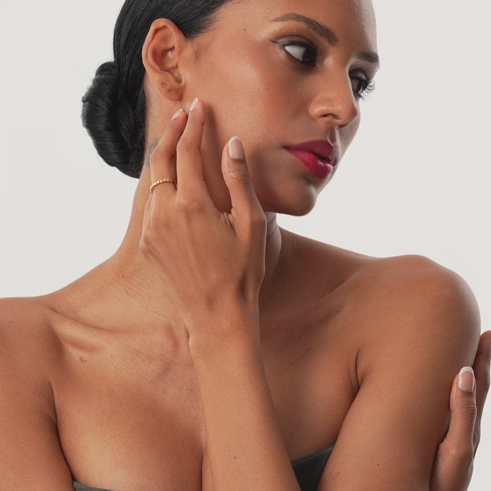 14k Dainty Heart Stacking Gold Ring Ferkos Fine Jewelry