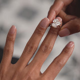 3.00ctw 14k Lab Grown Diamond Multi-Cut Cocktail Ring - Petra Ferkos Fine Jewelry
