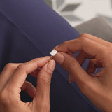 1 CTW 14k Radiant Cut Lab Grown Radiant Shaped East-West Set Diamond Ring - Alba Ferkos Fine Jewelry