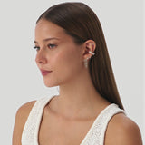 0.80 ctw 14K Gold Marquise Lab Grown Diamond Hinged Ear Cuff