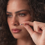 14k Ruby Oval Burnish Dome Ring Ferkos Fine Jewelry