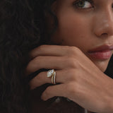 2.35 CTW 14K Marquise Shape Unique Lab Grown Diamond Engagement Ring - Celia Ferkos Fine Jewelry