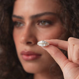 14k Tiered Baguette Diamond Statement Cocktail Ring Ferkos Fine Jewelry