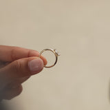 1.00 Ctw 14k Gold Lab Grown Marquise Diamond Ring Split Shank Design - Aravelle Ferkos Fine Jewelry