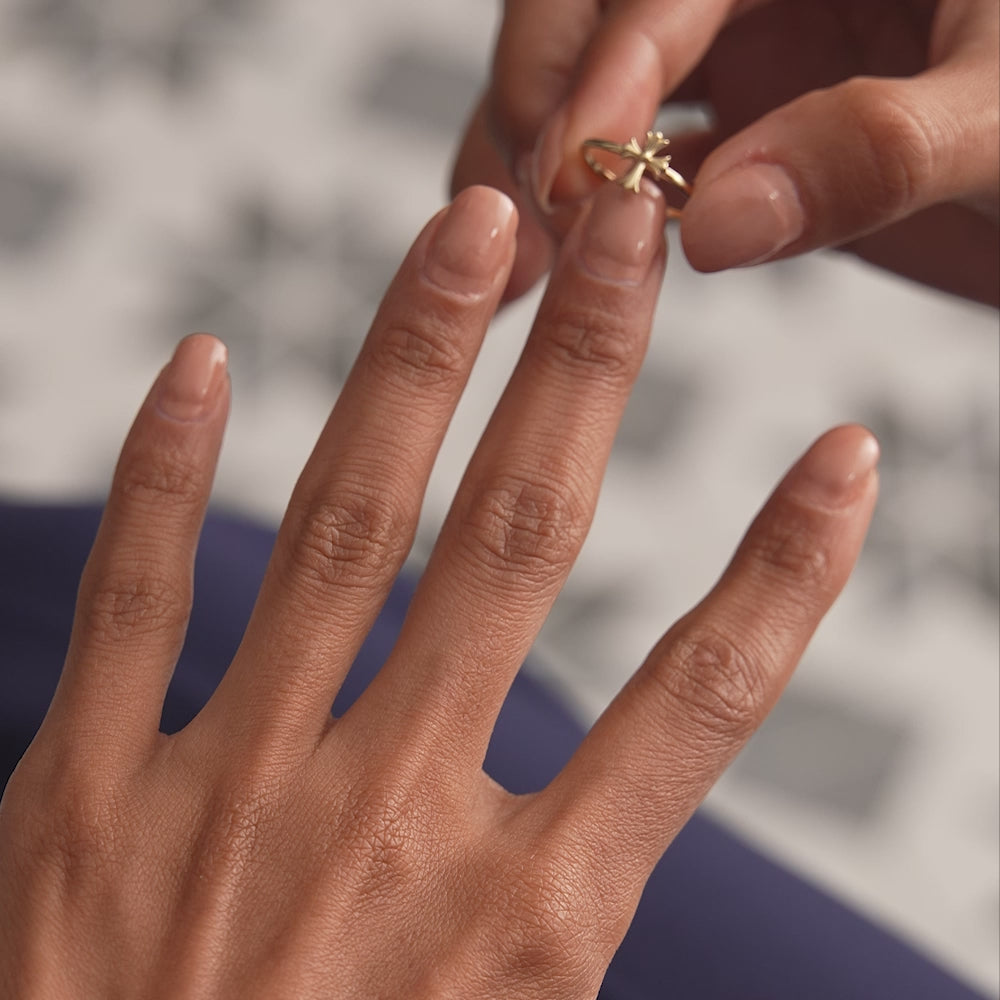 14K Chrome Hearts Cross Band Ring Ferkos Fine Jewelry