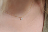14K Marquise Diamond Cluster Necklace  Ferkos Fine Jewelry