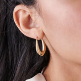 14k Layered Gold Earrings  Ferkos Fine Jewelry