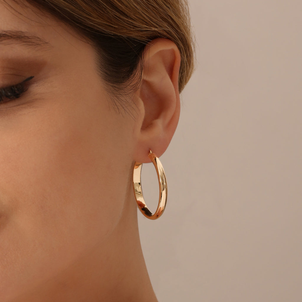 35mm hoop earrings Clearance