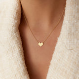 14k Gold Heart Necklace  Ferkos Fine Jewelry