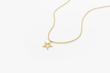 14k Star Necklace  Ferkos Fine Jewelry