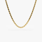 14K Solid Gold Unique Necklace 14K Gold Ferkos Fine Jewelry