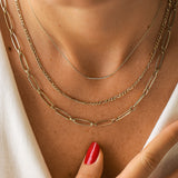 14k Oval Link Chain Necklace  Ferkos Fine Jewelry
