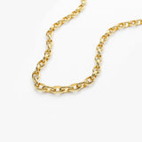 14k 7.65MM Cable Link Chain Necklace  Ferkos Fine Jewelry