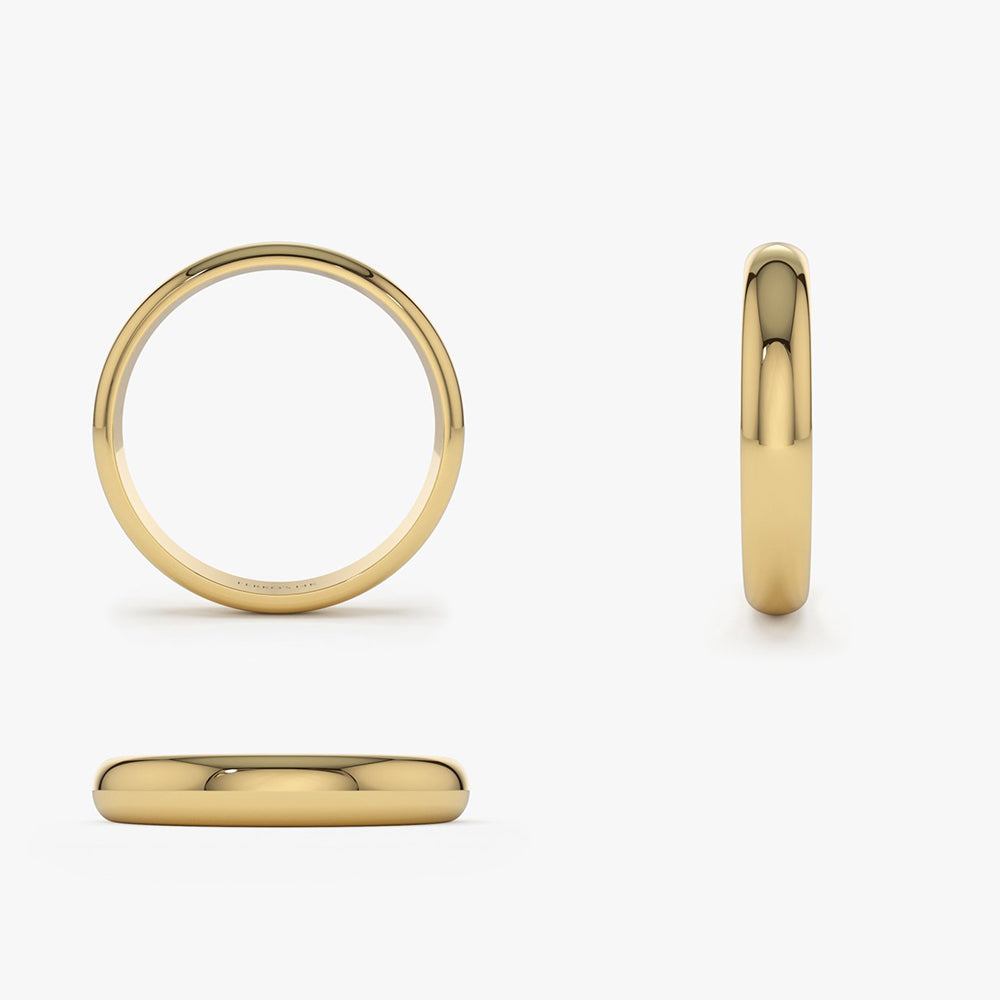 Gold Breathable Silicone Ring For Men and Women | Knot Theory