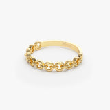 14K Gold Stackable Dainty Ring  Ferkos Fine Jewelry