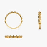 14K Gold Stackable Dainty Ring  Ferkos Fine Jewelry