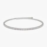 14K Diamond Tennis Bracelet 2.20 ctw 14K White Gold Ferkos Fine Jewelry