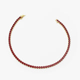 14k Prong Setting Ruby Tennis Bracelet  Ferkos Fine Jewelry