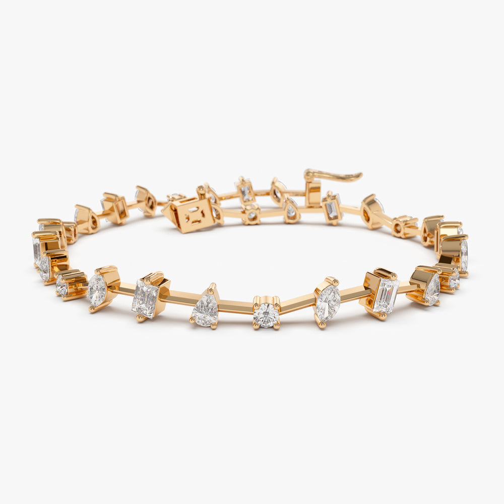14K Gold Heart Bracelet – FERKOS FJ