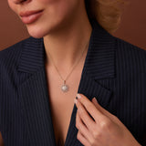14k Baguette Diamond Unique Necklace  Ferkos Fine Jewelry