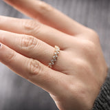 14K Zig Zag Baguette Diamond Ring  Ferkos Fine Jewelry