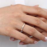 14k Channel Setting Princess Cut Half Eternity Diamond Ring  Ferkos Fine Jewelry