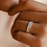 14k Baguette Diamond Stacking Ring  Ferkos Fine Jewelry