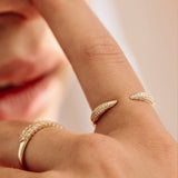 14k Diamond Claw Ring  Ferkos Fine Jewelry