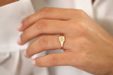 14k Baguette Diamond Pinky Ring  Ferkos Fine Jewelry
