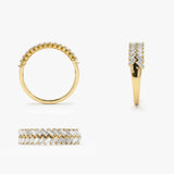 14k Step Baguette Diamond Ring  Ferkos Fine Jewelry