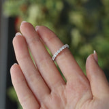 14k Basket Setting Full Eternity Diamond Ring 2.25ctw  Ferkos Fine Jewelry