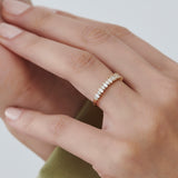 14k Marquise & Baguette Diamond Wedding Ring  Ferkos Fine Jewelry
