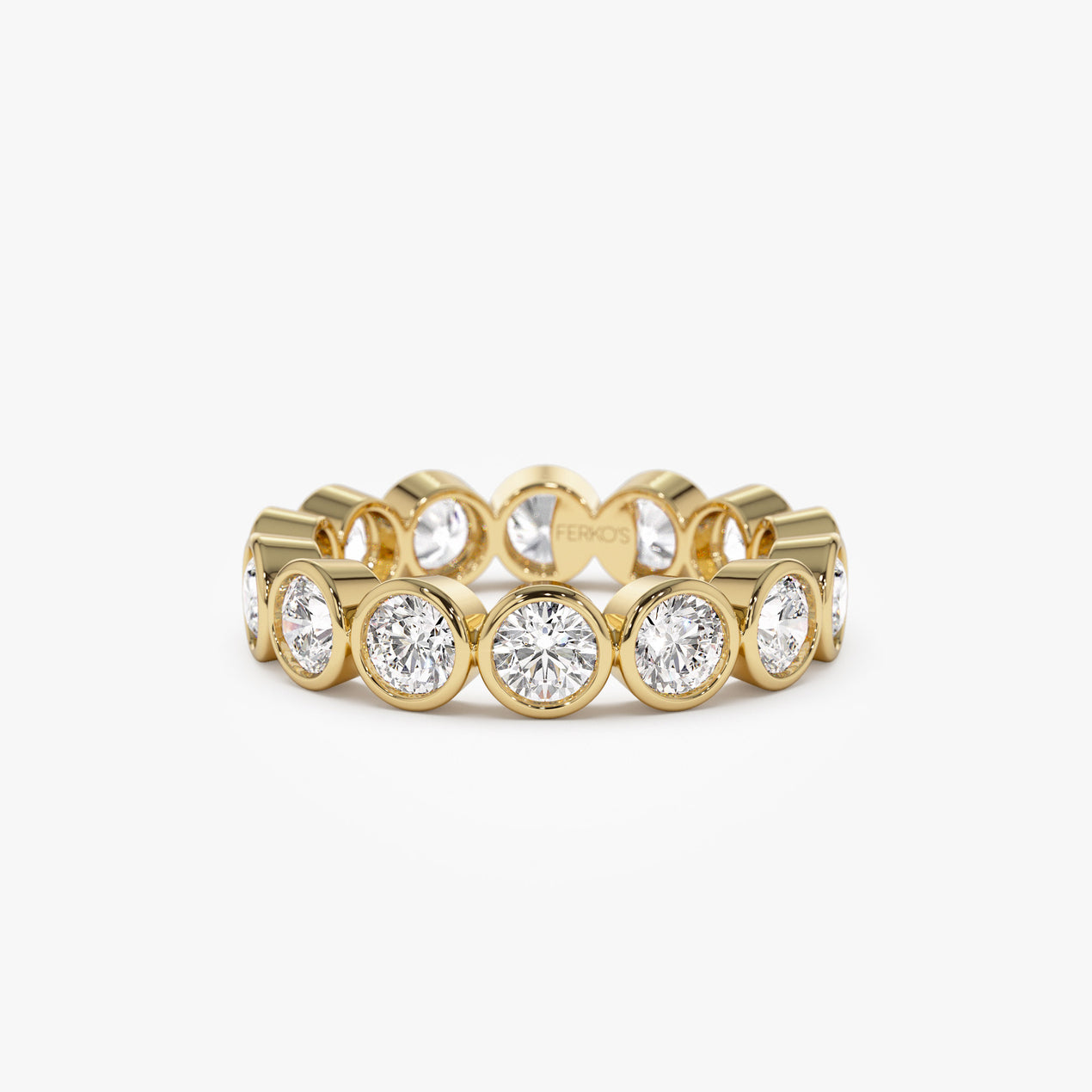 10 Point Eternity Diamond Wedding Ring | Temple & Grace AU