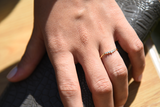 14K Gold Curved Diamond Ring  Ferkos Fine Jewelry