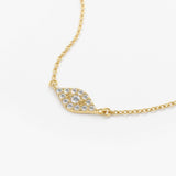 14K Gold Diamond Evil Eye Necklace  Ferkos Fine Jewelry