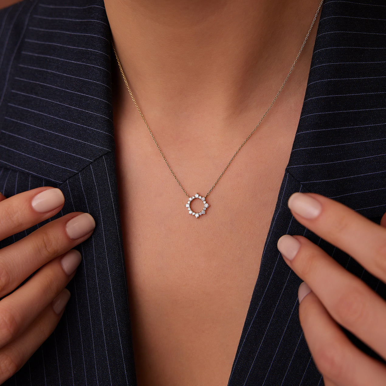 Diamond Circle Necklaces: A Symbol of Eternity and Infinity