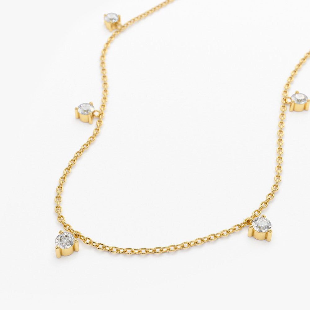 Hanging Heart Diamond Pendant (Without Chain) | Jewelbox