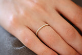 14K Gold 1.5MM Full Eternity Diamond Ring  Ferkos Fine Jewelry