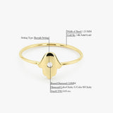 14K Gold Diamond Hamsa Ring  Ferkos Fine Jewelry
