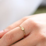 14K Gold Evil Eye Diamond Ring  Ferkos Fine Jewelry