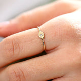 14K Gold Evil Eye Diamond Ring  Ferkos Fine Jewelry