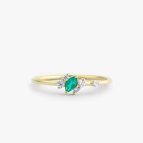 Emerald Engagement Rings